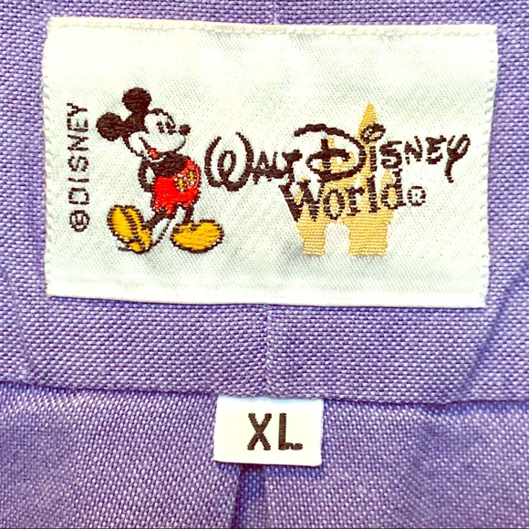 VTG WALT DISNEY button down shirt w/embroidery. - Picture 7 of 7